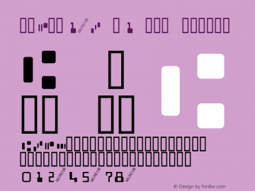 MICRE13B M1 Tryout Regular Match Software Font  12/31/01图片样张