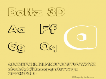 Boltz 3D 1.000图片样张