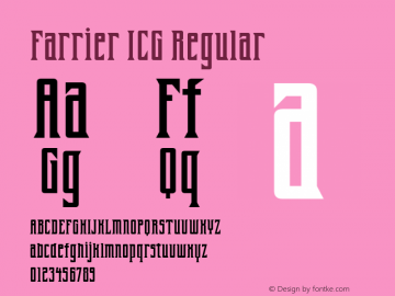 Farrier ICG W05 Regular Version 4.10图片样张
