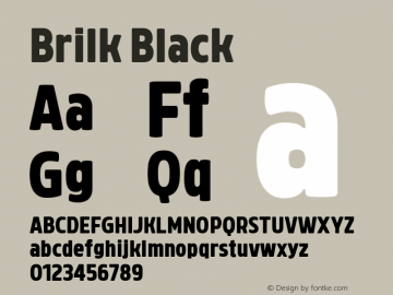 Brilk Black 1.000图片样张
