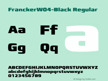 Francker W04 Black Version 1.00图片样张