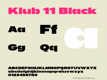 Klub11-Black Version 4.001图片样张