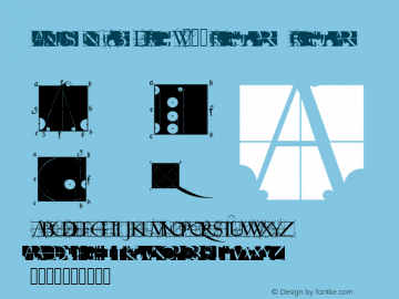 HandsOnAlbDReg W90 Regular Version 1.10 Font Sample