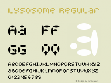 Lysosome W05 Regular Lysosome Victory Type v.2 Font Sample