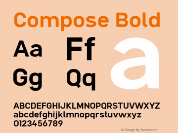 Compose Bold 1.015图片样张