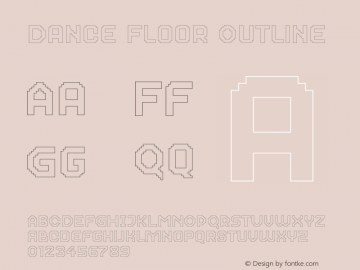 Dance Floor Outline Version 10.004图片样张