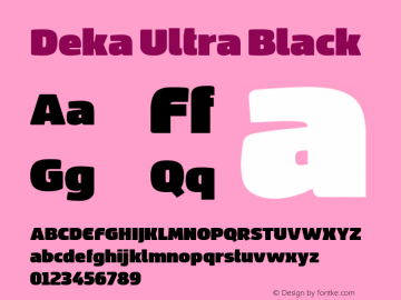 Deka Ultra Black Version 1.006;hotconv 1.0.10图片样张