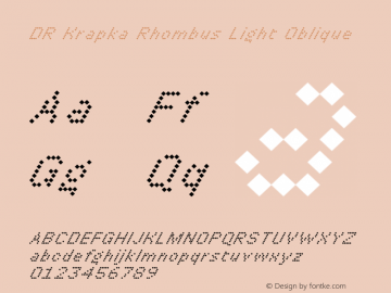 DR Krapka Rhombus Light Oblique 2.000图片样张