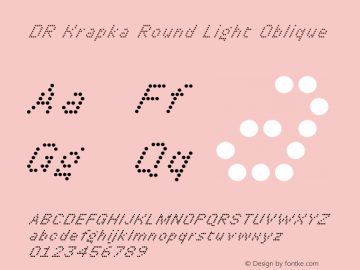 DR Krapka Round Light Oblique 2.000图片样张