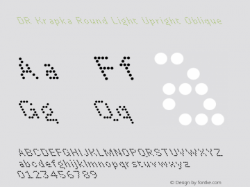 DR Krapka Round Light Upright Oblique 2.000图片样张