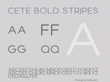 Cete Bold Stripes 1.000图片样张