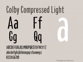 Colby Compressed Light 1.000图片样张