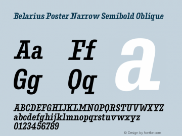 Belarius Poster Narrow Sb Oblique Version 1.001图片样张