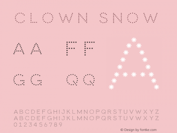 Clown Snow Version 1.000 | wf-rip DC20140610图片样张