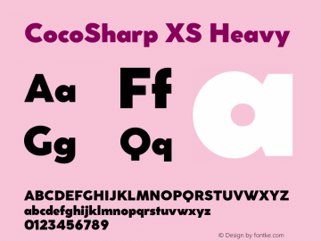 CocoSharp XS Heavy Version 1.000图片样张