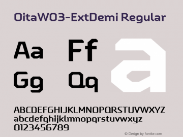 Oita W03 Ext Demi Version 1.00图片样张