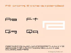 FE Wrong Extra-expanded Version 1.000图片样张