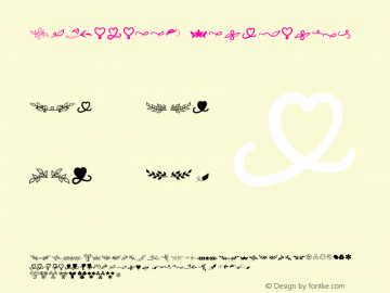 Blueberry Ornaments Version 1.003;Fontself Maker 3.5.4图片样张