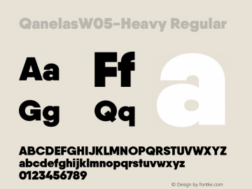Qanelas W05 Heavy Version 1.00图片样张