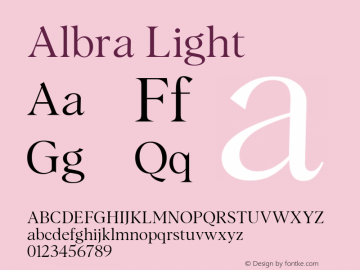 Albra Light 1.08 | web-TT图片样张