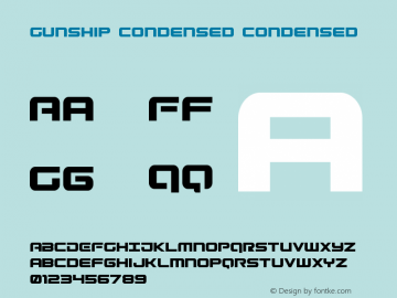 Gunship Condensed Condensed Version 5.0图片样张