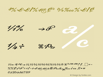 Dalliance Italic Version 1.00图片样张