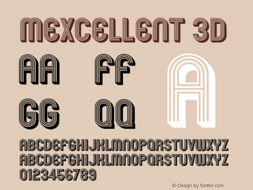 Mexcellent3D-Regular Version 4.002图片样张