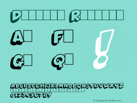 Dynamix  Font Sample