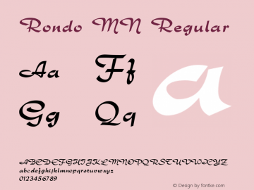 Rondo MN Regular Version 001.004图片样张