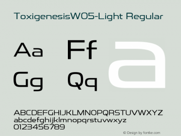 Toxigenesis W05 Light Version 1.00图片样张