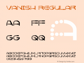 Vanish Regular 2图片样张