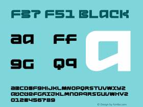 F37 F51 Black Version 1.000;PS 001.000;hotconv 1.0.88;makeotf.lib2.5.64775图片样张