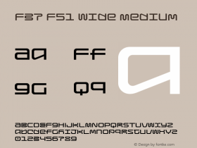 F37 F51 Wide Medium Version 1.000;PS 001.000;hotconv 1.0.88;makeotf.lib2.5.64775图片样张