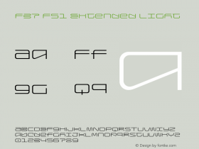 F37 F51 Extended Light Version 1.000;PS 001.000;hotconv 1.0.88;makeotf.lib2.5.64775图片样张
