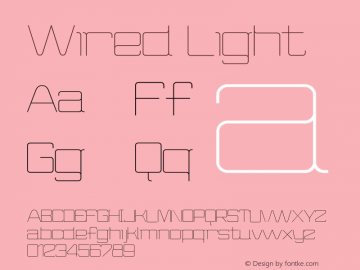 Wired Light 001.000图片样张