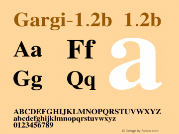 Gargi-1.2b Version 1.2b图片样张