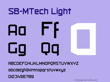 SB-MTech Light Version 4.002 2019图片样张
