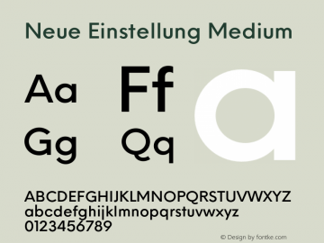 Neue Einstellung Medium 1.23图片样张