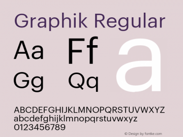 Graphik-Regular 15.0d1e6 Font Sample