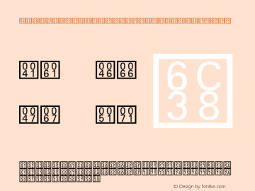 Unicode BMP Fallback SIL Regular Version 4.0.1 Font Sample
