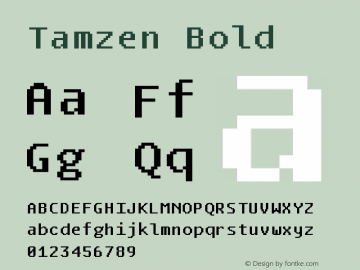 Tamzen Bold 1.11图片样张