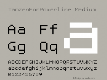 TamzenForPowerline 1.11图片样张