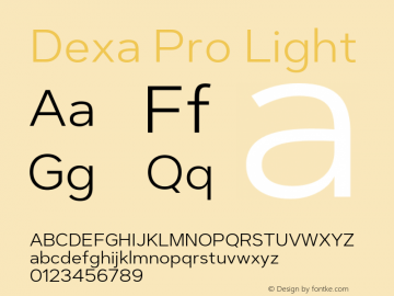 DexaPro-Light Version 1.001图片样张