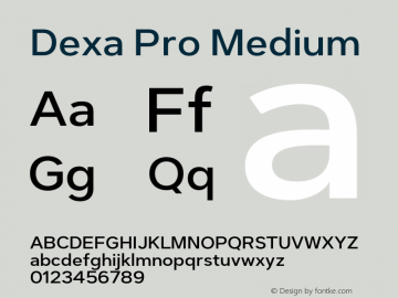 DexaPro-Medium Version 1.001图片样张