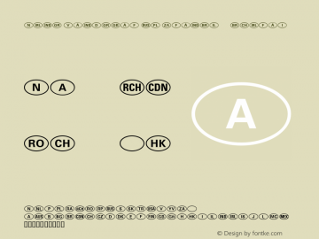 Auto National ID Plates W05 Rg Version 4.10图片样张