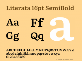 Literata 16pt SemiBold Version 3.002图片样张