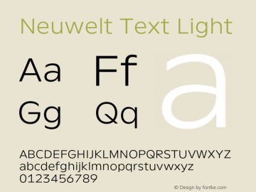 Neuwelt Text Light Version 1.00, build 21, g2.6.2 b1235, s3图片样张