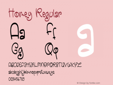Homey Version 1.001;Fontself Maker 3.5.4图片样张