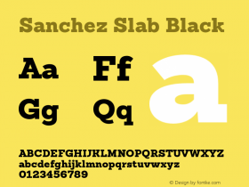 SanchezSlab-Black Version 001.000图片样张