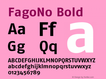 FagoNo Bold 001.000图片样张